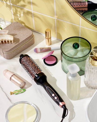 SilkFusion™ 3-in-1 Heated Styling Brush for Straightening, Curling & Volumizing